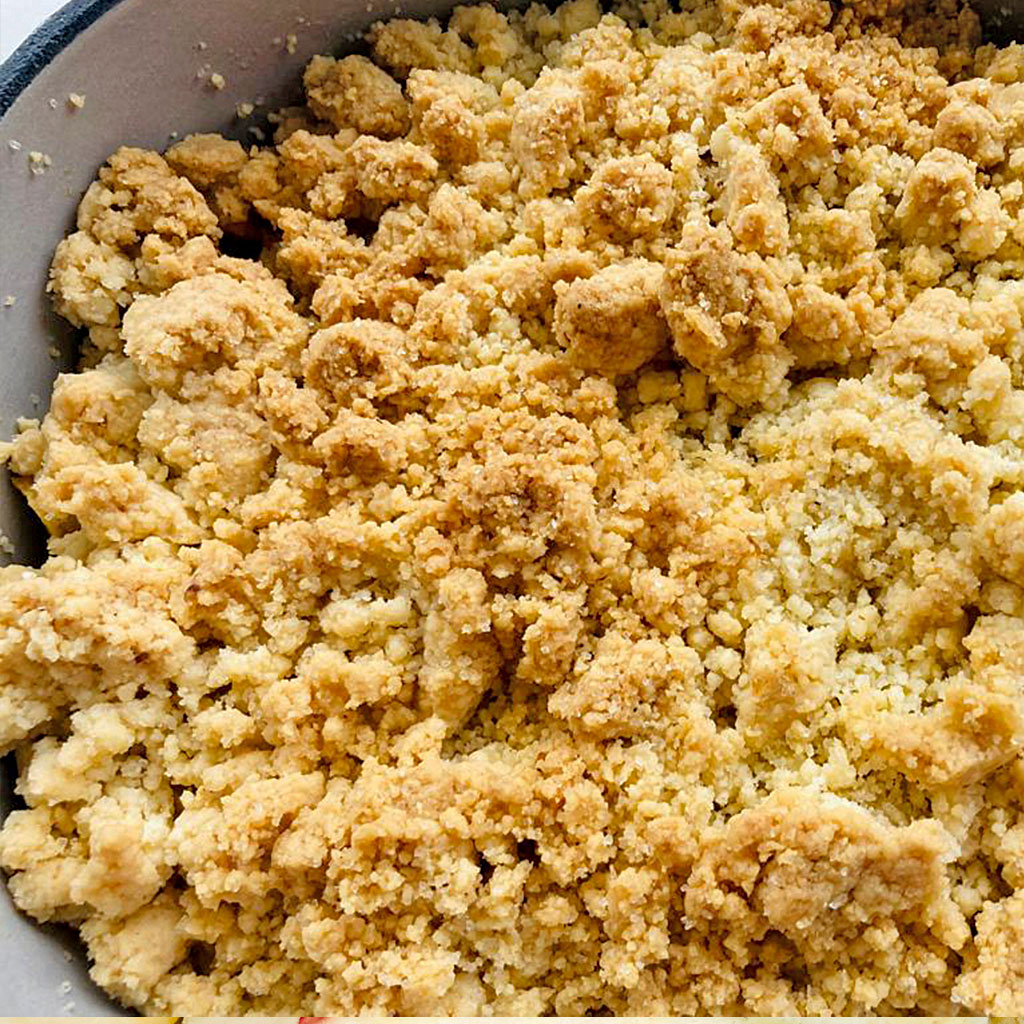 Apfel Crumble