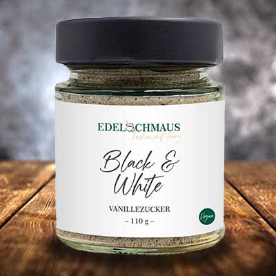 Black & White Vanillezucker