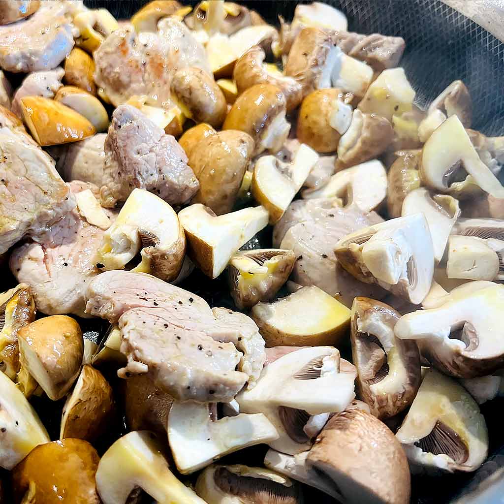 Champignon Filet Pfanne 3