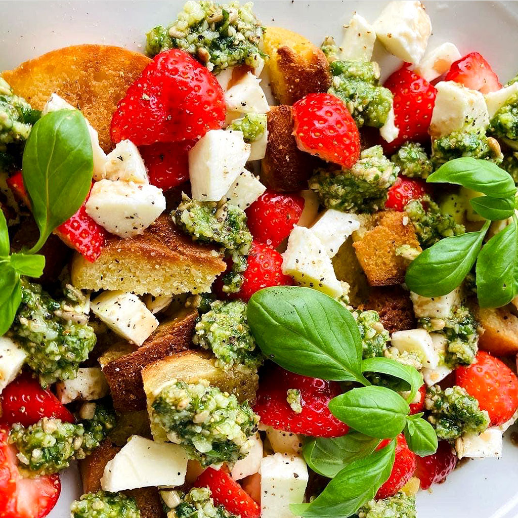 Erdbeer-Caprese