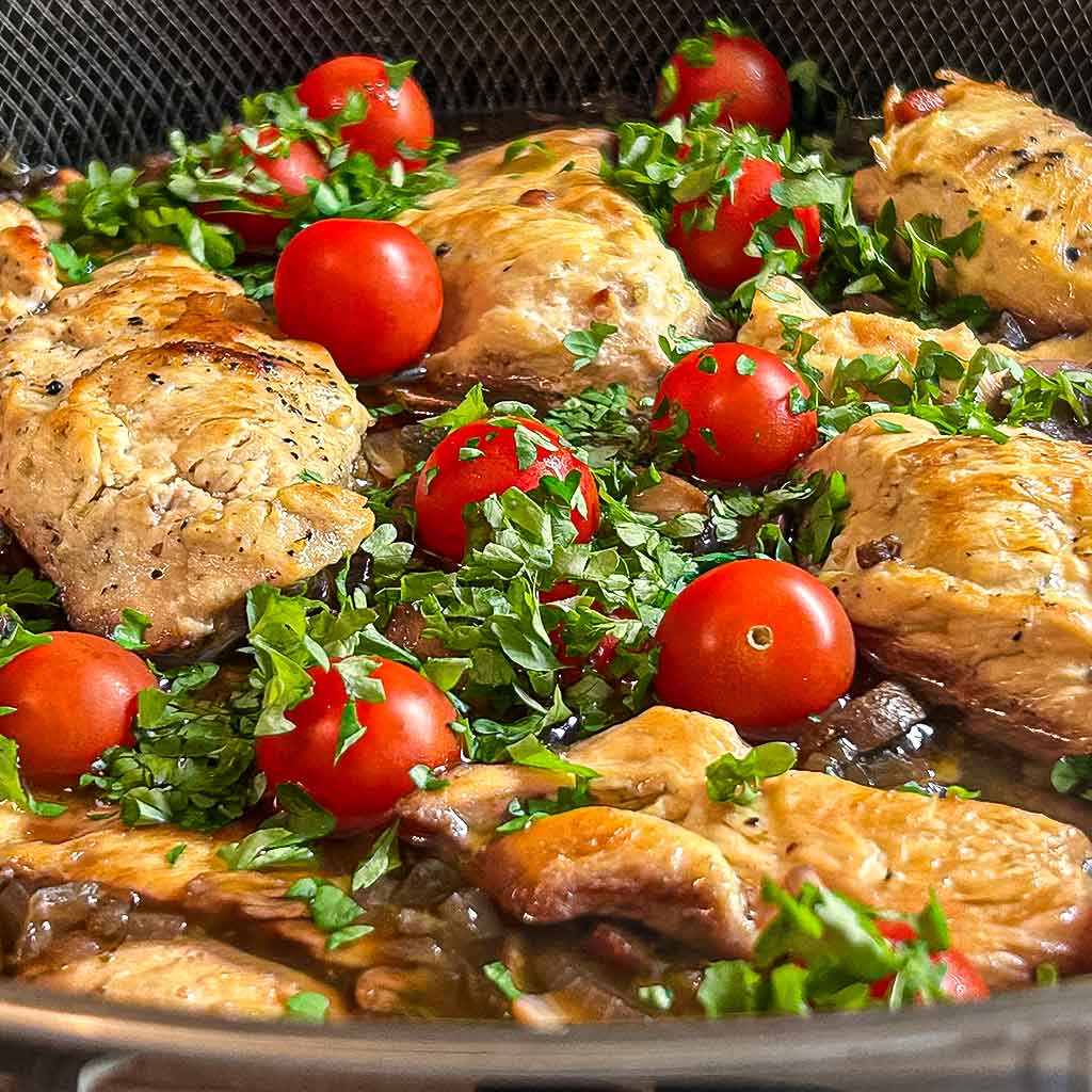 Französisches Hühnchen