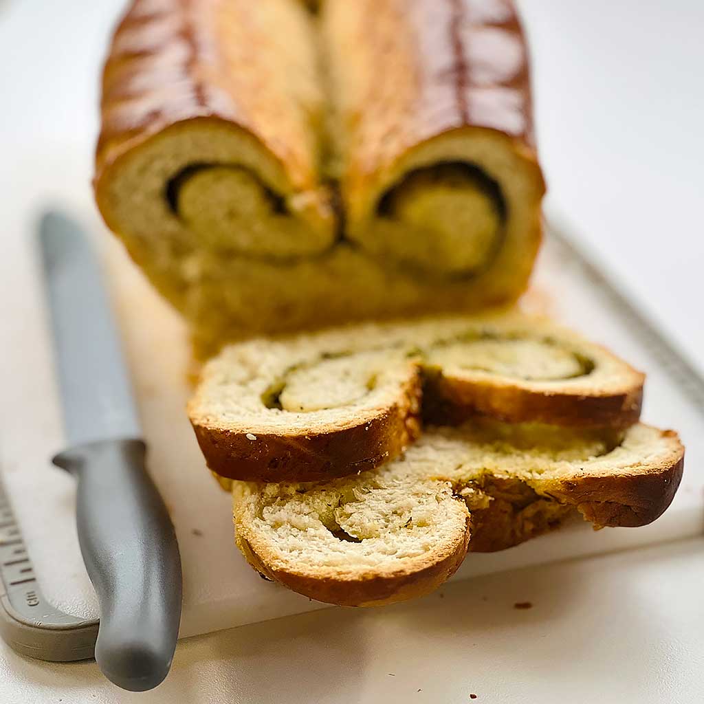 Frühlings Wickelbrot