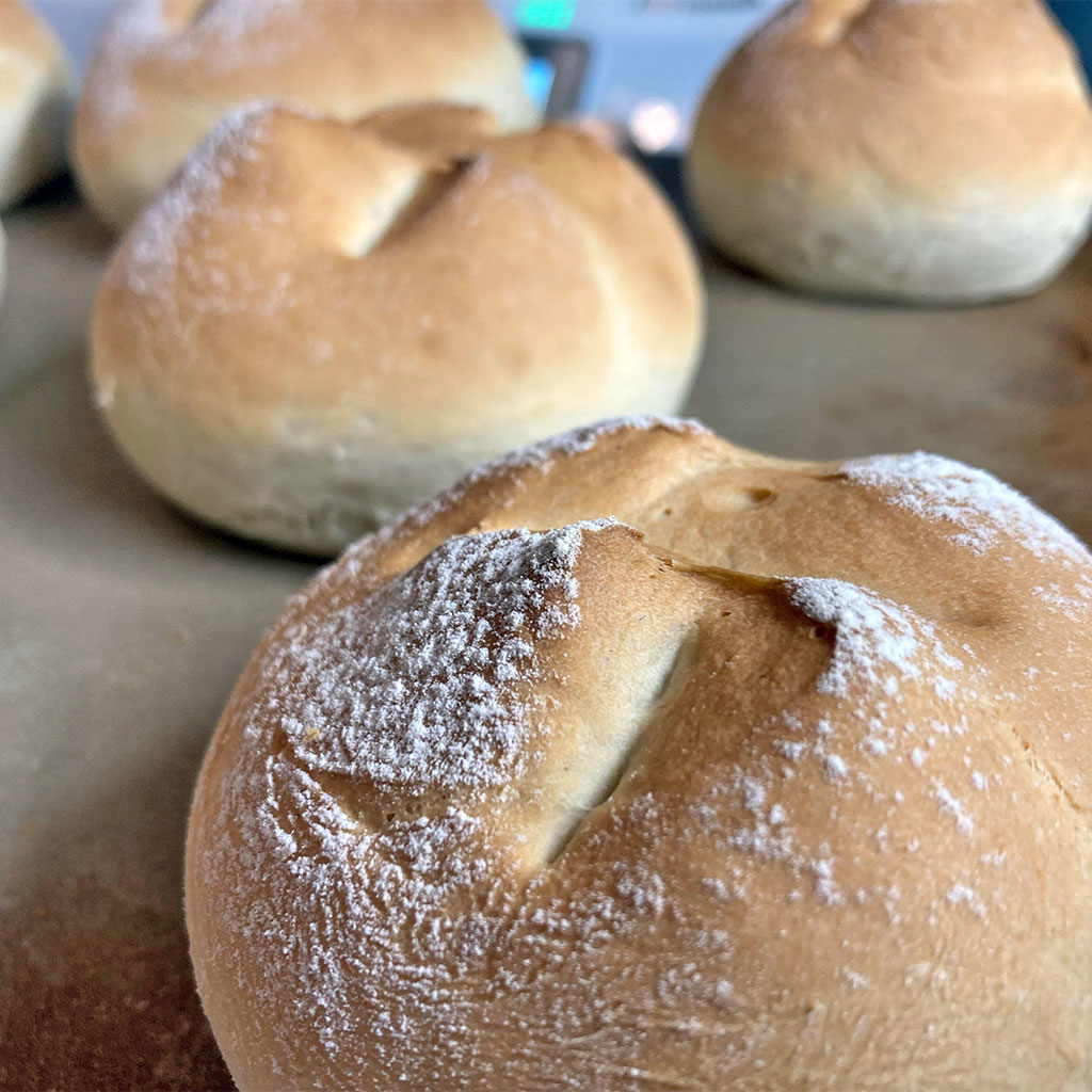 Schnelle Schmandbrötchen 3