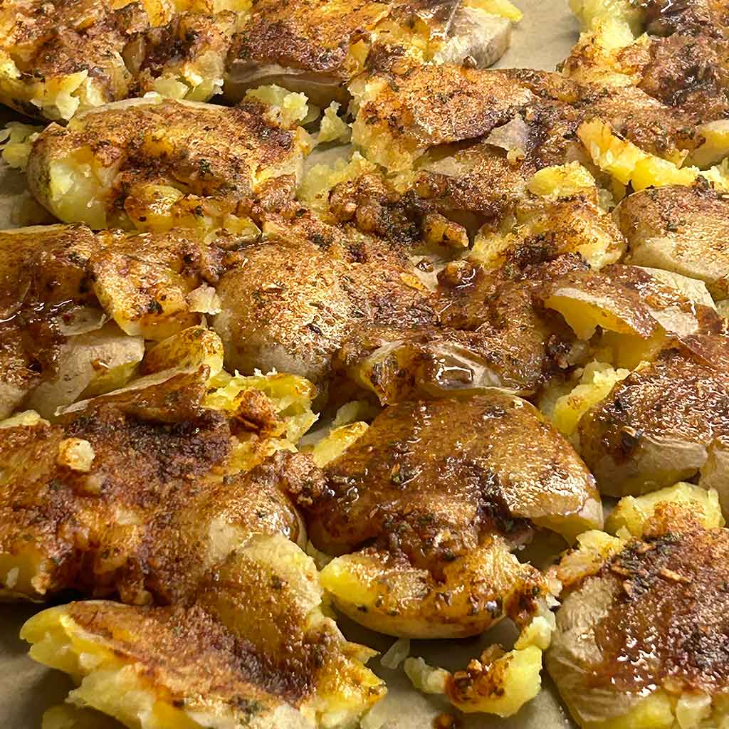 Smashed Kartoffelsalat