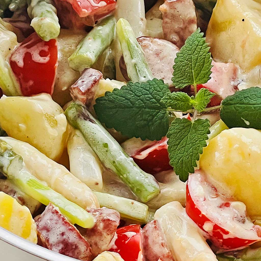 Spargel-Kartoffel-Salat